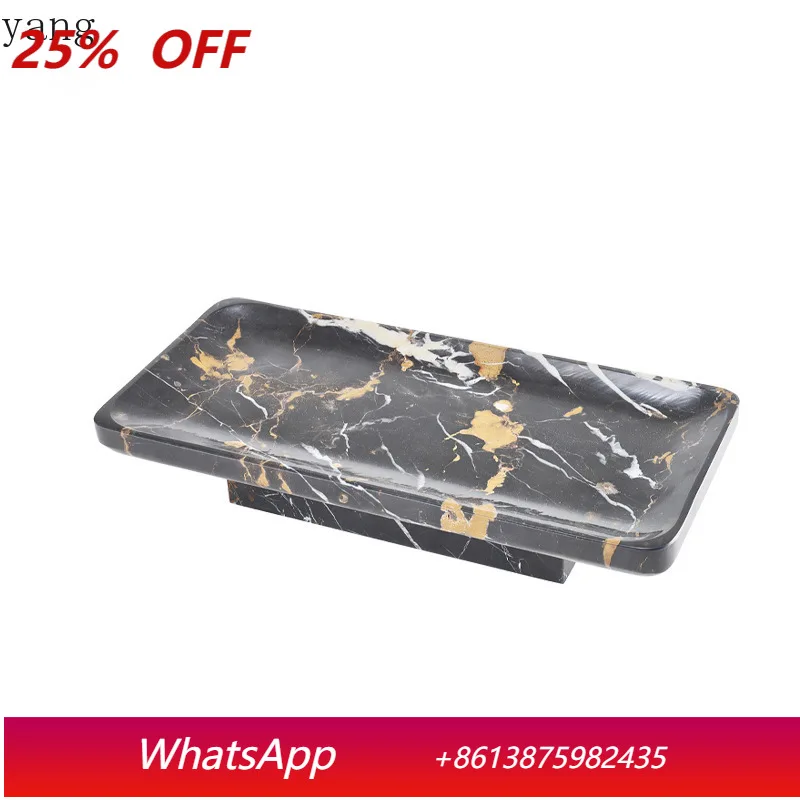 

CX Marble Tray Home Living Room Coffee Table Table Table Storage Ornament