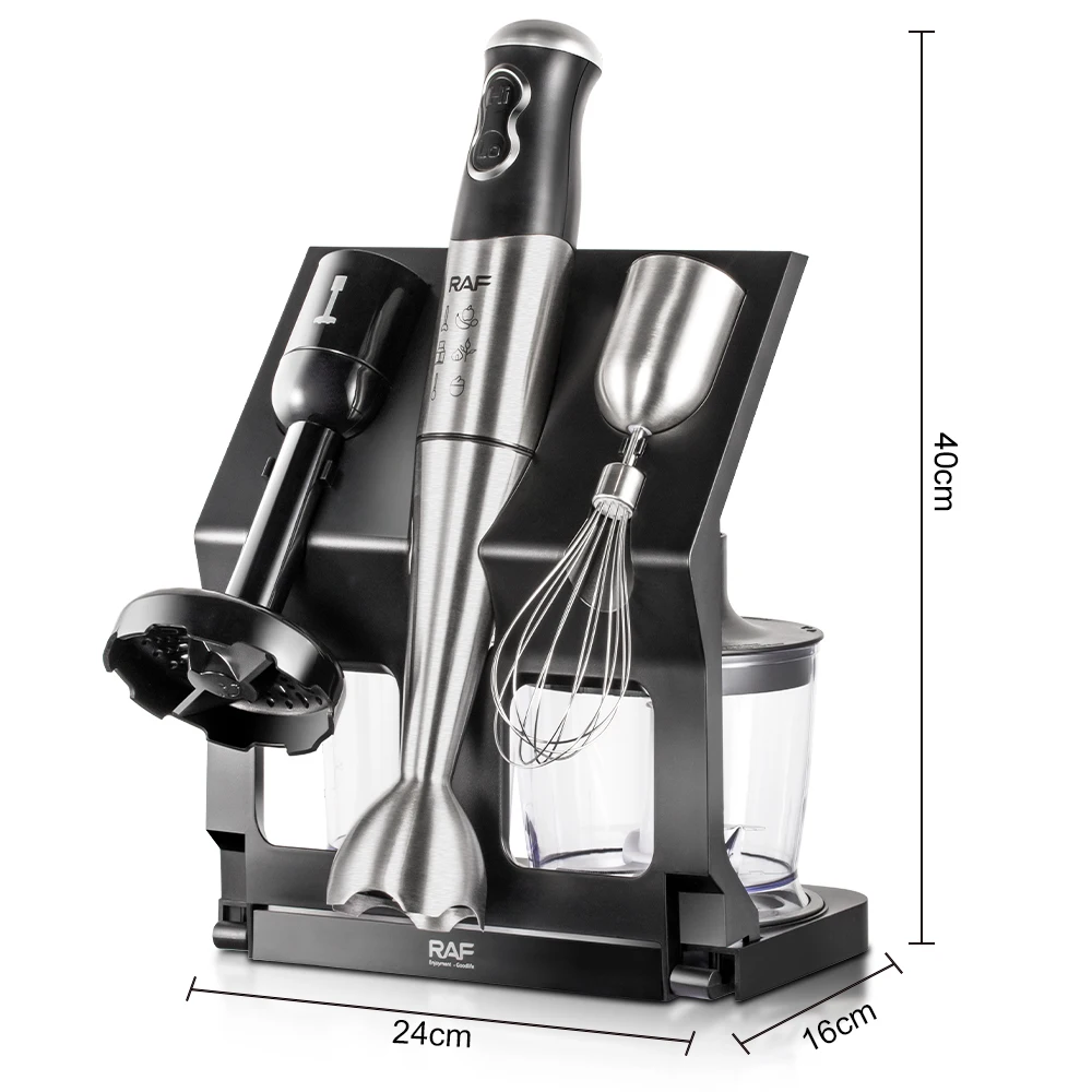 Picadora de verduras 5 en 1, batidora, exprimidor, procesador de alimentos, batidoras de salsa, juego de licuadora eléctrica, máquina para cocina con Base