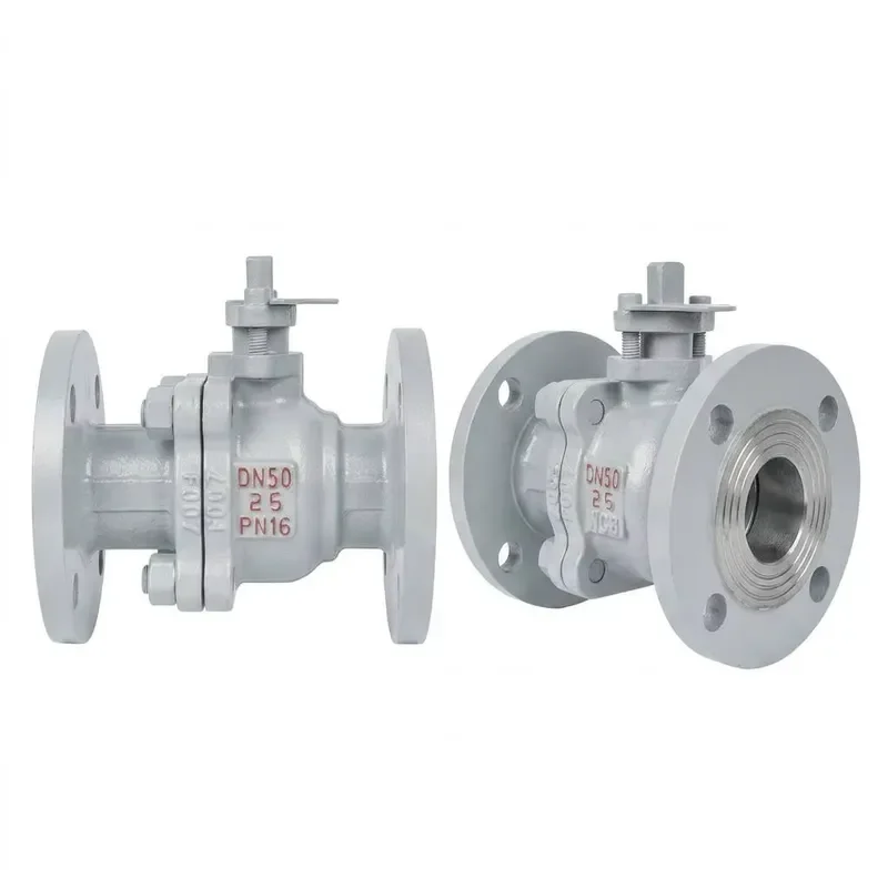 High Pressure Industrial Cast Steel Flanged Ball Valve Set PN16 PN25 Floating Design for Pipeline Systems Customizable