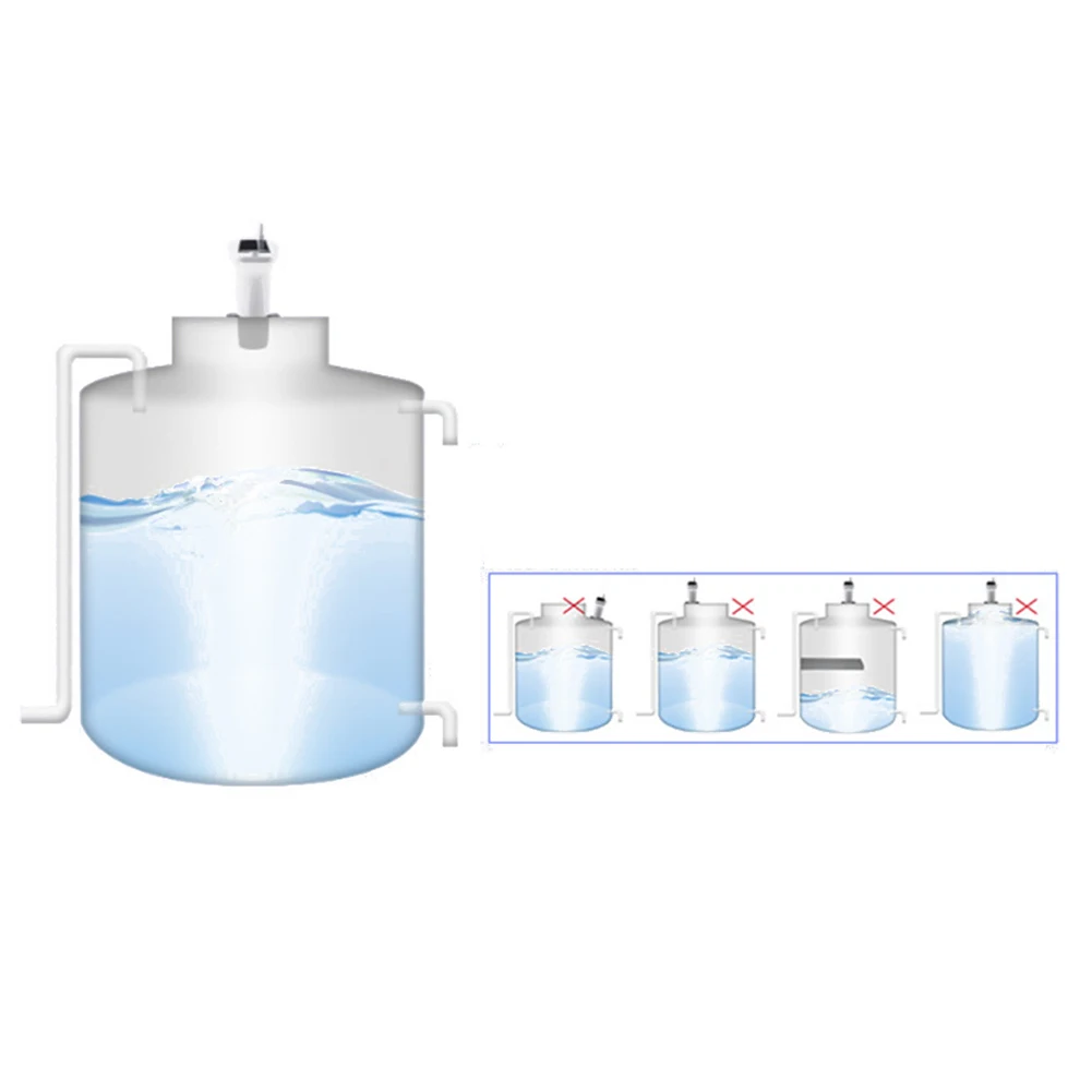 TS-FT005 خزان المياه قياس مستوى المياه مضخة المياه التلقائي ملء المياه رصد أدوات تحليل القياس من 1 إلى 5 متر