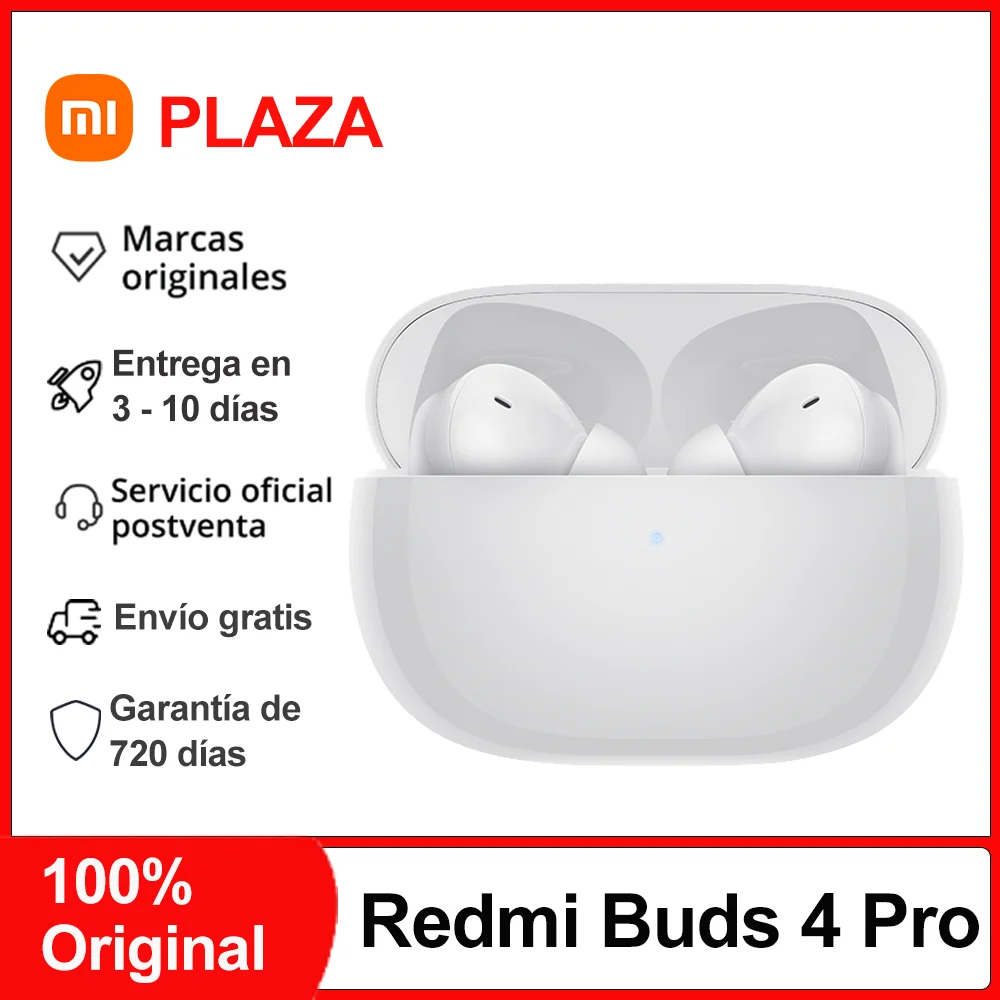 Xiaomi Redmi Buds 4 Pro Wireless Bluetooth Earphone ,BT 5.3 ANC Active Noise Cancelling 3 Mic Wireless high quality Headphones