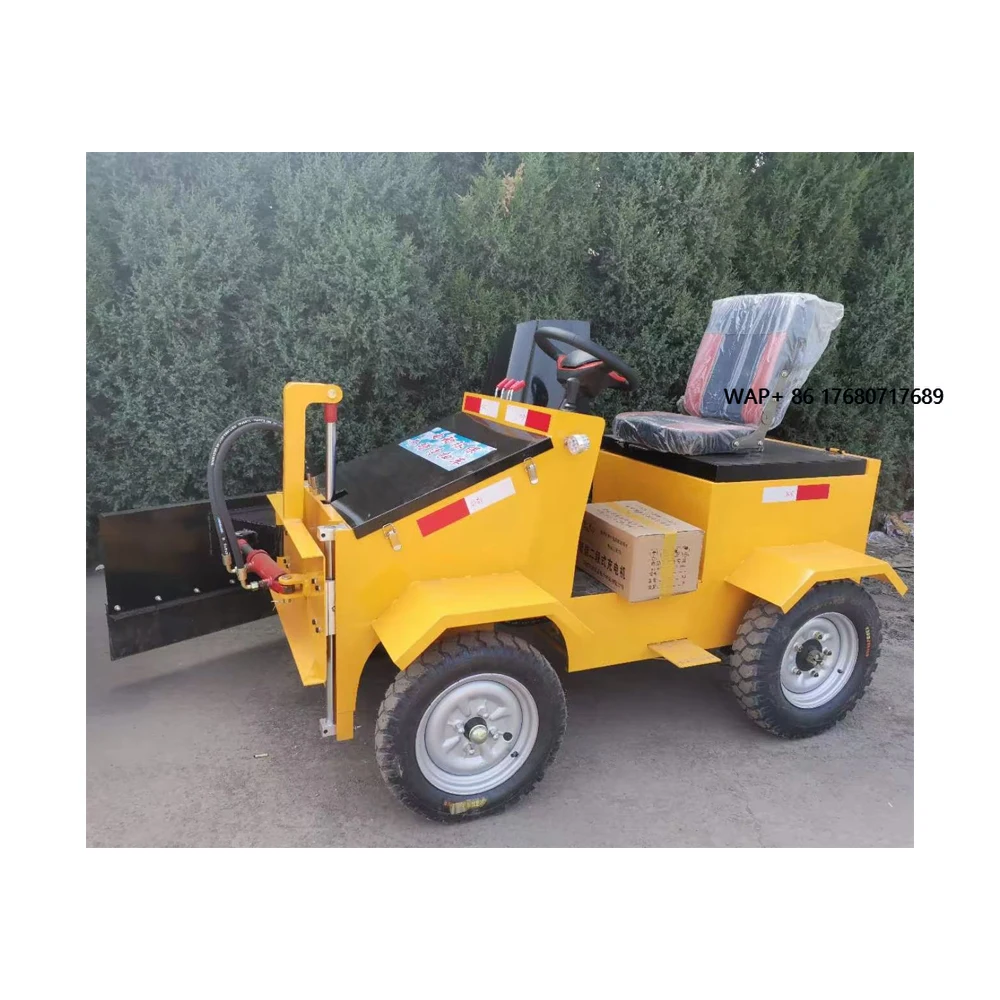 Eco-friendly Electric Feed Pusher Animal Farm Sweeper