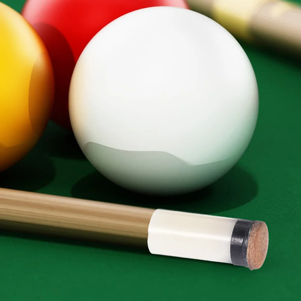 

5Pcs Screw-on Pool Cue Tips Replacement Kit Billiard Parts Enough for Multiple Replacements Durable Cue Tips Pool Stick Tip