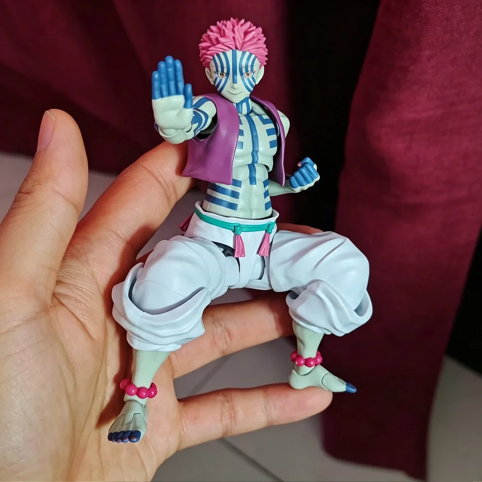 New Kimetsu No Yaiba Akaza Figurine PVC Statue Anime Peripheral Desktop Display Ornament Present For Adult Collectors