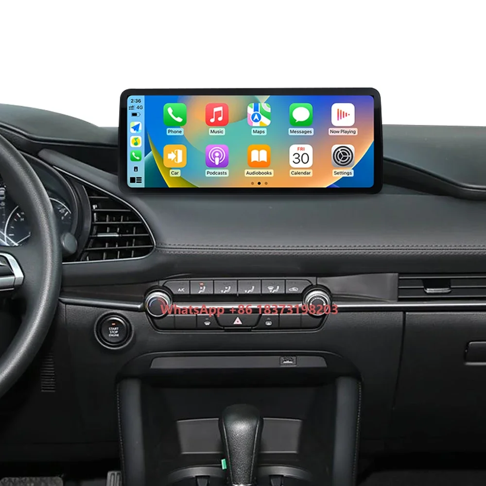 

MOOKAKA12.3'' Multimedia Player for Mazda Axela 2022-2024 Android Car Co-pilot Smart Screen Car Radio Navigation with Carplay