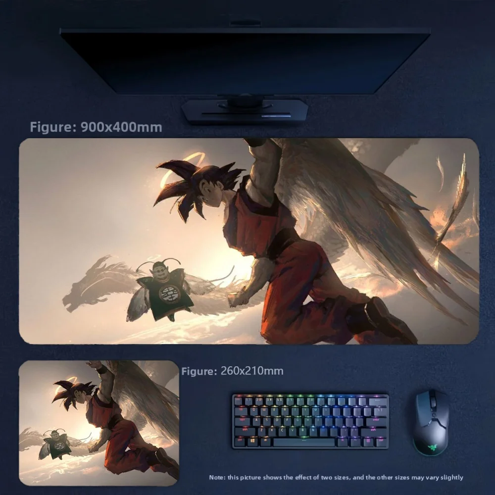 Personalized High-value Creative Leather Mouse Pad Animation Dragon Ball Goku Series Non-slip Mouse Pad Boys Small Size Non-slip