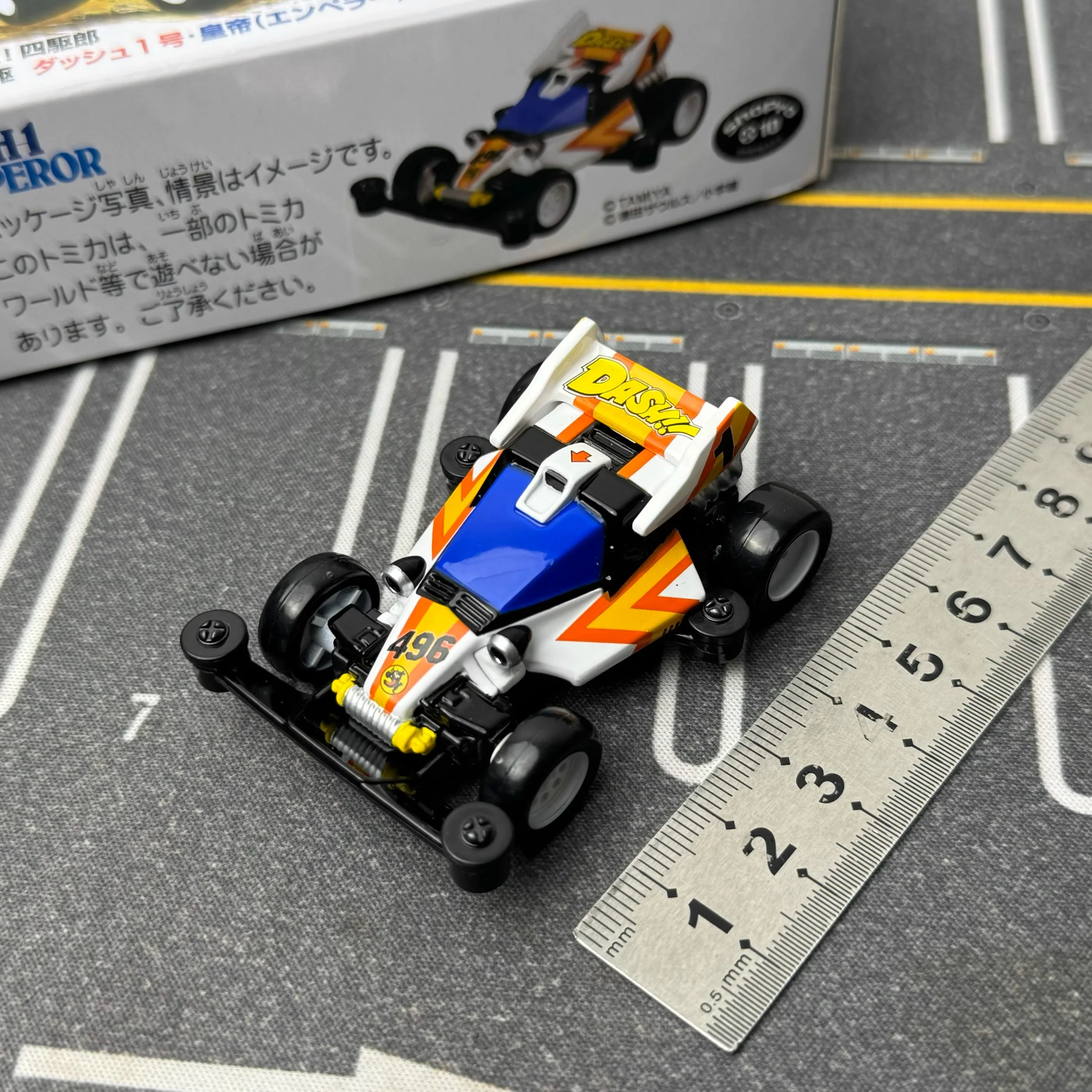 Takara Tomy Tomica Premium Unlimited Dash 4WD Dash No. 1 / Emperor Mini Car Toy Alloy Toys Diecast Metal Model dla dzieci