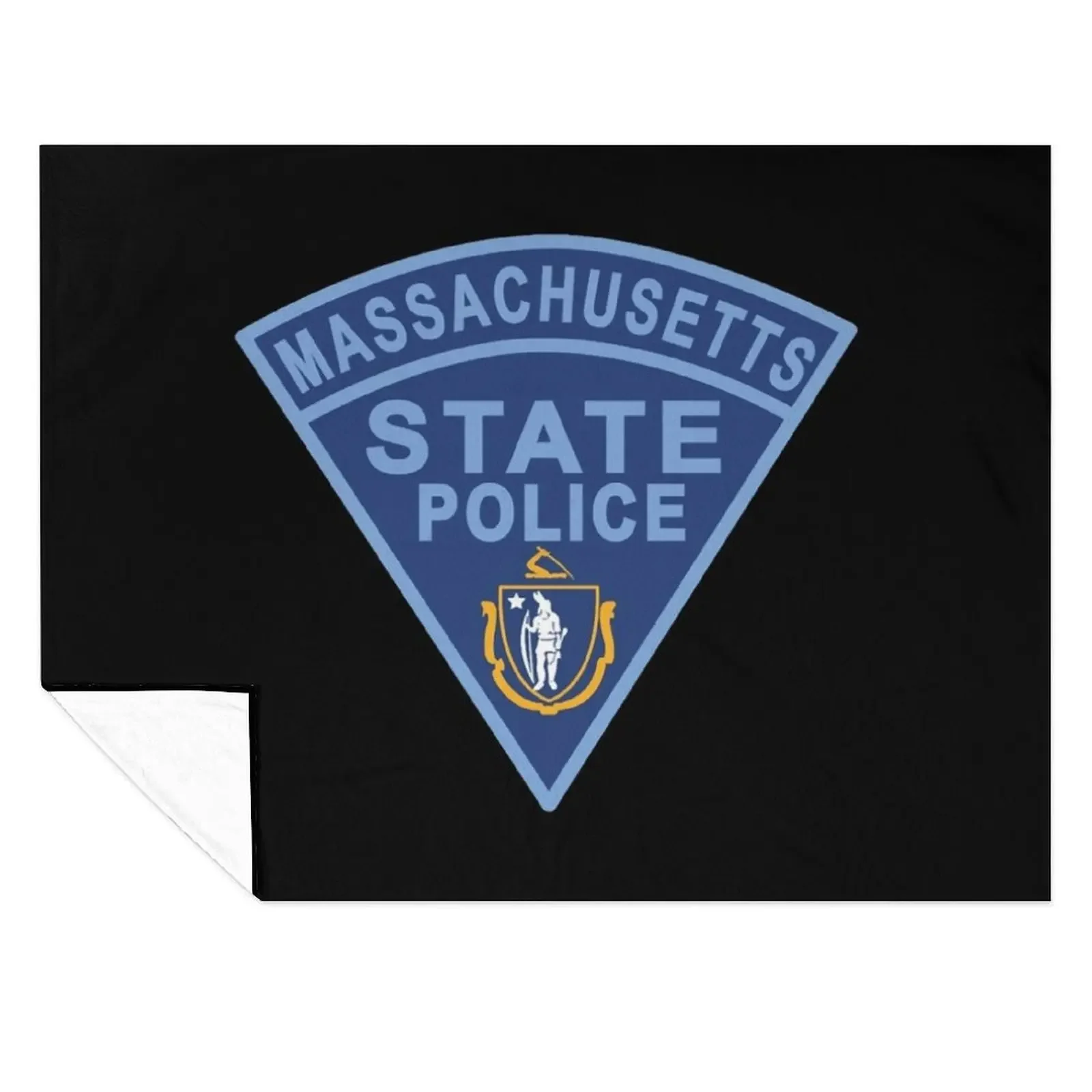 

Massachusetts State Police Patch Throw Blanket Personalized Gift Beautifuls for winter Decorative Sofas Blankets