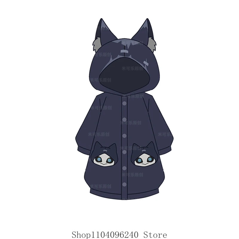 الهوية الخامس Ithaqua لعبة أنيمي تأثيري منامة الشتاء ليلة رداء السراويل مقنعين ملابس منزلية دعوى التميمة طالب المشجعين هدية