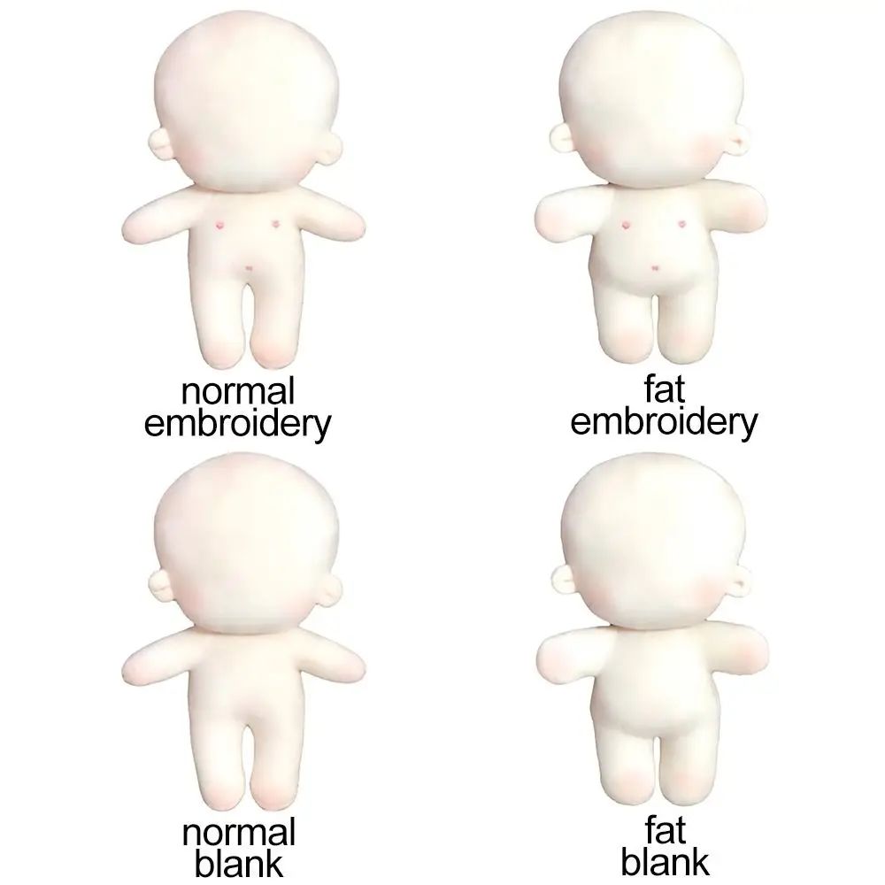 Gift Changing Dressing Game Playing House Cotton Stuffed DIY Idoll Doll Dolls Body Embroidery Or Blank