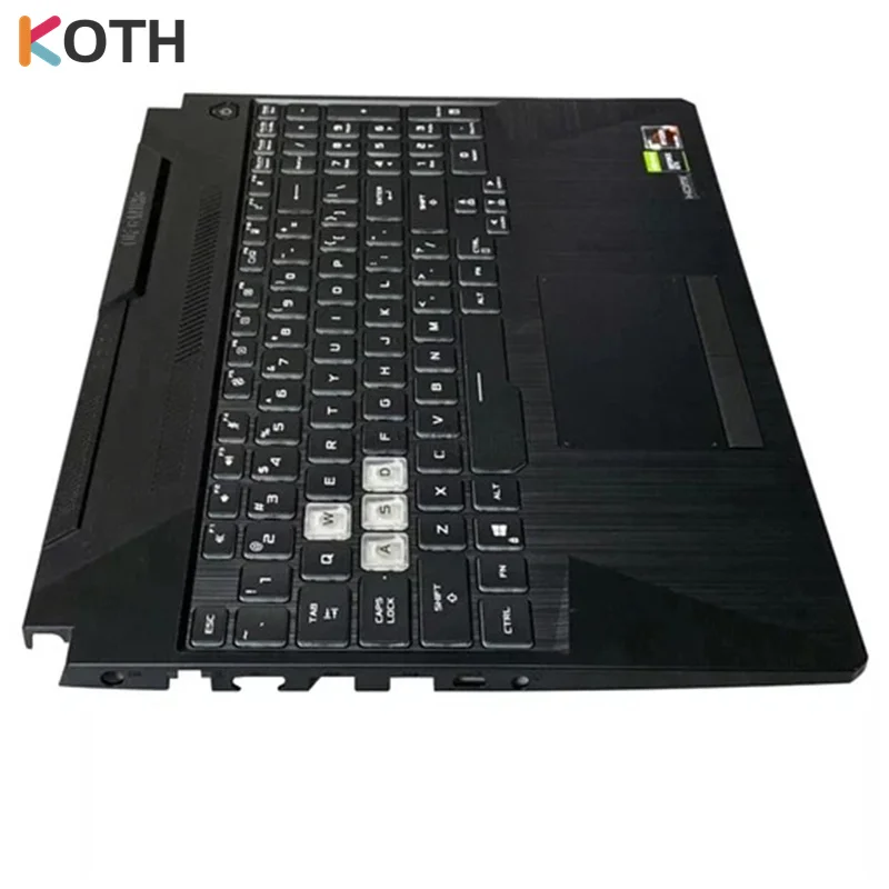 Palmrest Cover With Keyboard Backlit 95% New For ASUS FA506 FX506 FA506U FX506U