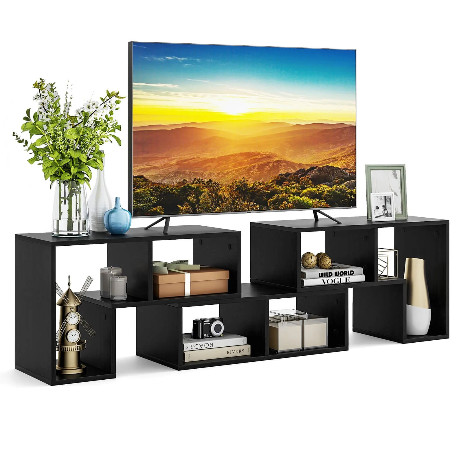 3 Pcs Tv Stand For …