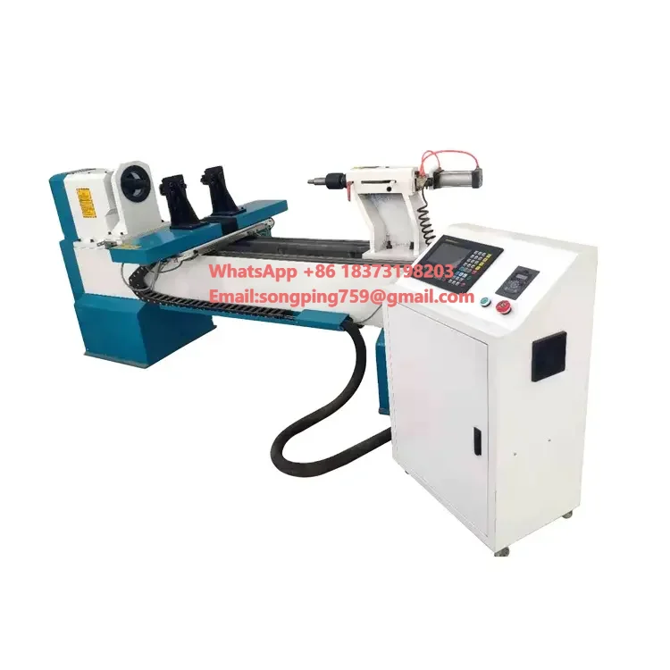 

Woodworking High Quality Auto Feeding Fully Automatic Wooden Cup Machine CNC Rotating Wood Lathe for Wooden Production