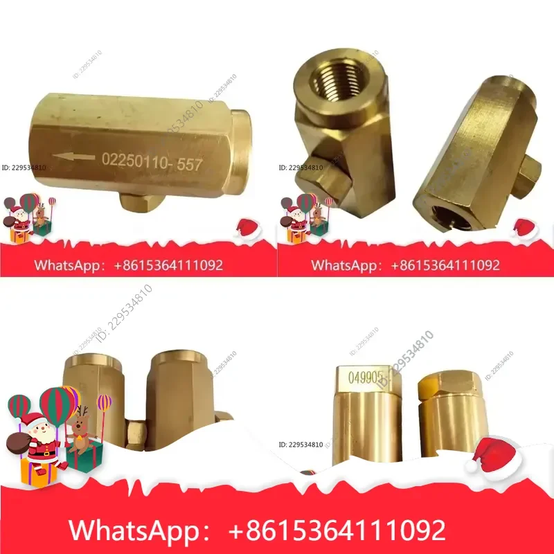 Widely Applied，Cost For Air Compressor Check Valve 02250110-557 049905 02250115-272 Shuttle Valve 1 Piece effective，1pc