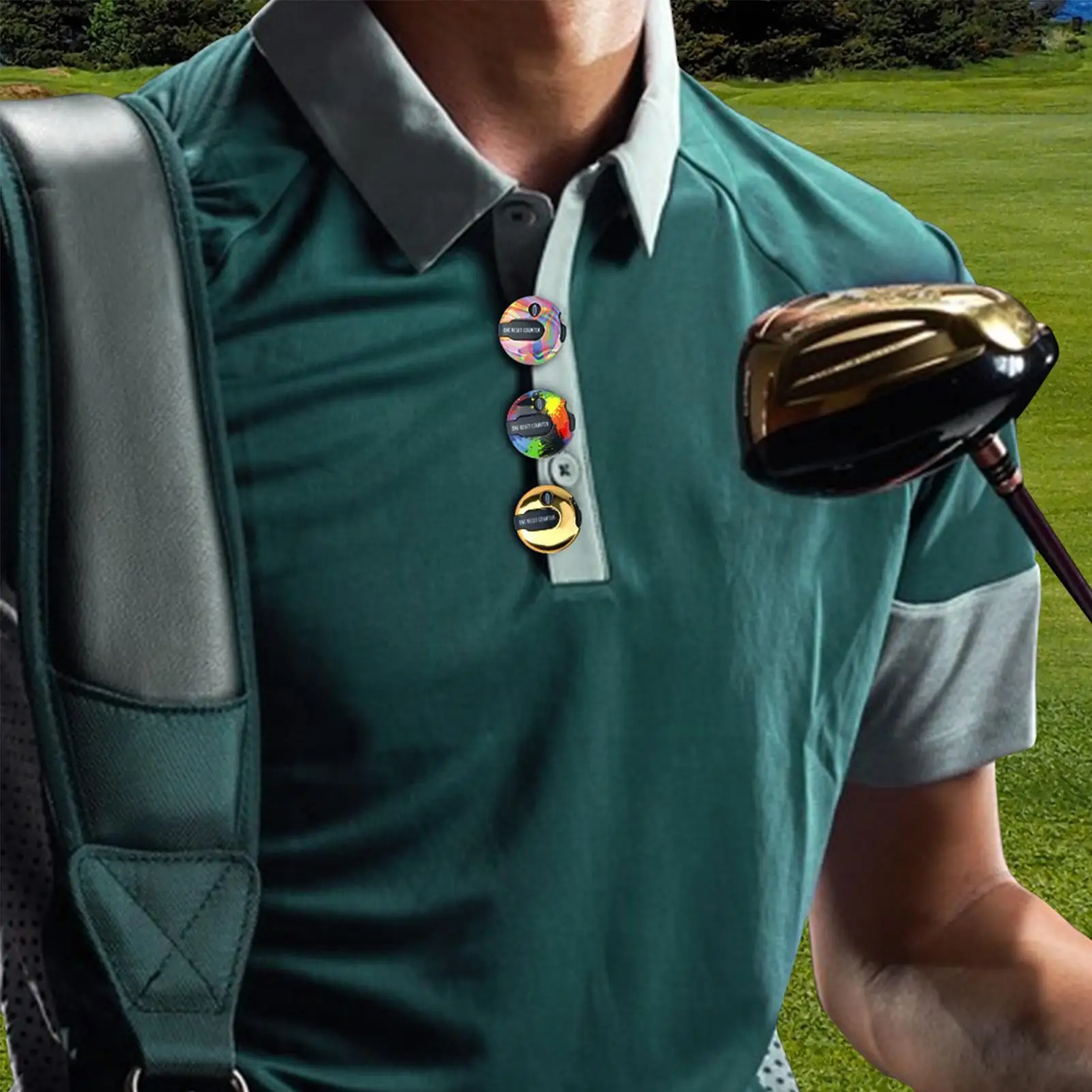 

Golf Score Counter Gloves Caps Clip Mini Golf Scoring Strokes Device With Touch Reset And Clip Attachment Quickly Return 0