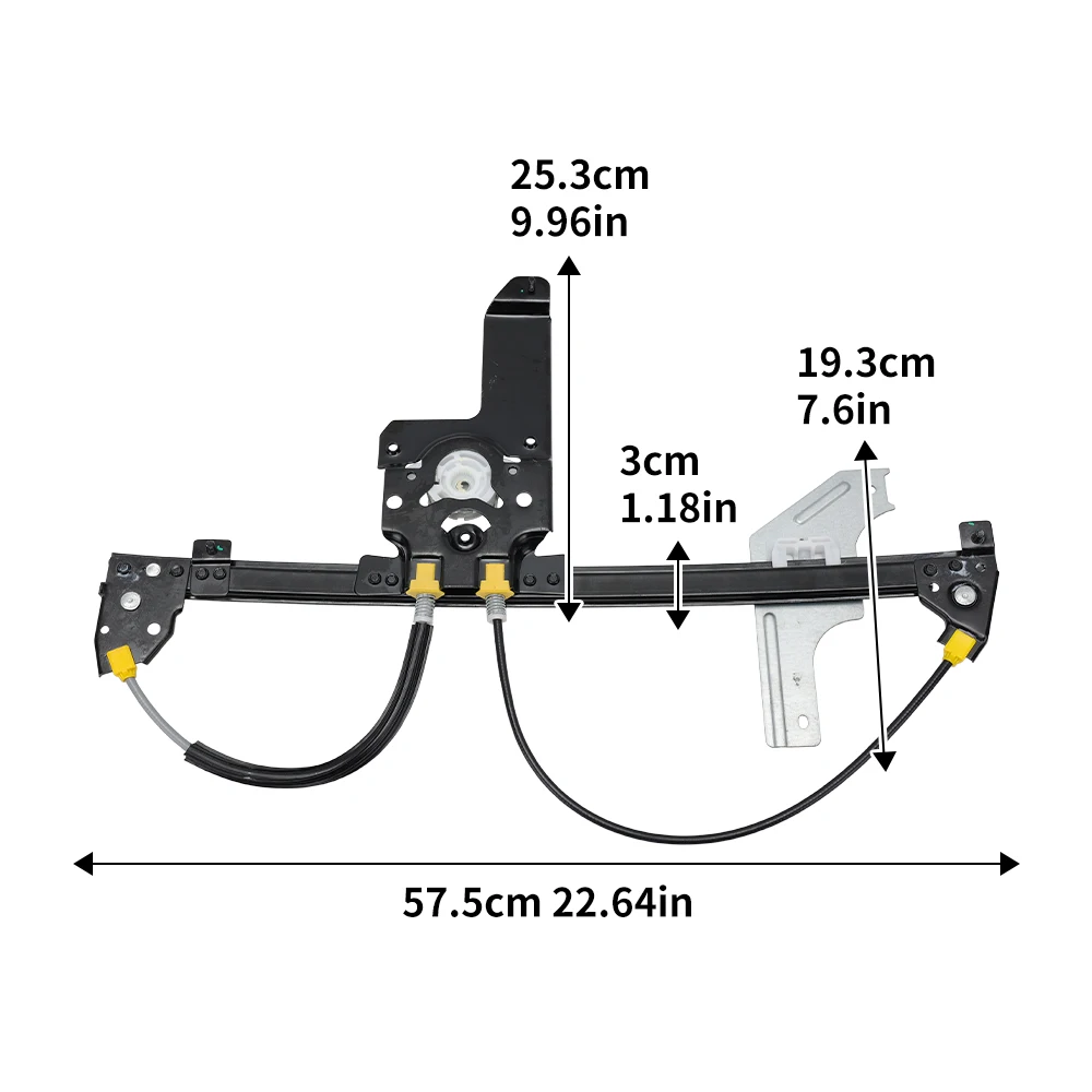 9686618080 Electric Power Window Regulator Without Motor For Peugeot 508 I SW I 8D 8E 2010-2018 9806086980 Car Accessorioes Part