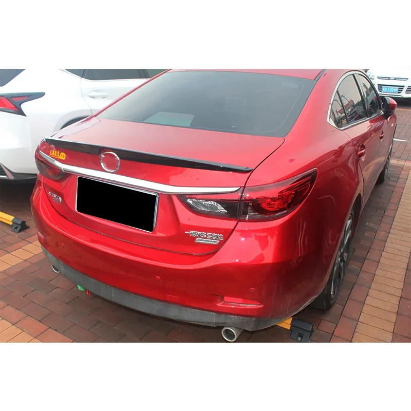 

Спойлер для Mazda 6 Atenza 2014 2015 2016 2017 2018 2019, автомобильный ABS, задний багажник, краска, спойлер, хвостовые крылья, губы