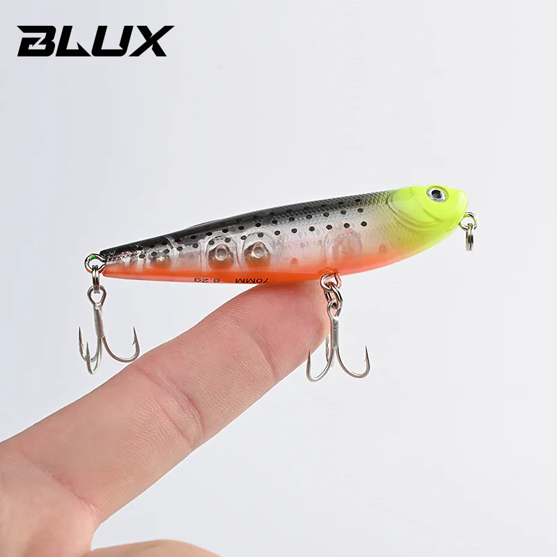 BLUX STRAY DOG Topwater Pencil 70MM 8.2g Surface Walker Fishing Lure Walk The Dog Artificial Saltwater Bass Hard Bait Tackle