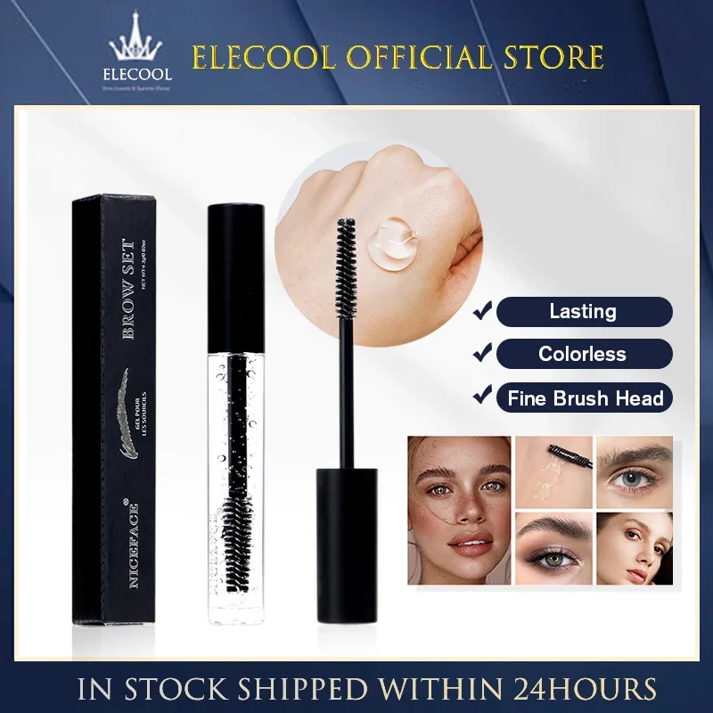 1 ~ 10 SZTUK Gorąco! Niceface New Hot Brand Cosmetics Clear Eyebrow Gel Fixed Transparent Long Fix Lasting Waterproof Eyebrow Gel