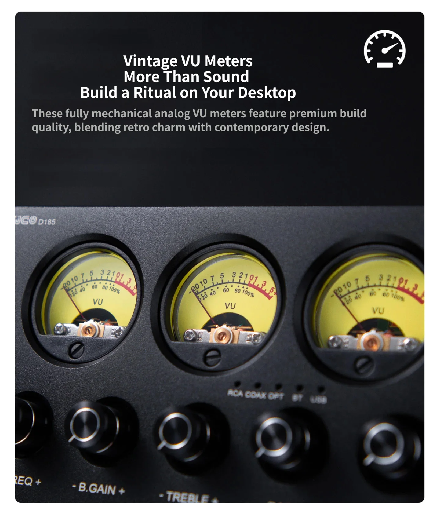 YJCO Dual TPA3255 Digitaler Leistungsverstärker 2.1-Kanal HiFi-Decoder-Verstärker Bluetooth 5.4 LDAC Audio-Empfänger 300W×2+600W Subwoofer – Detail 4