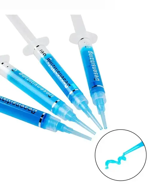 10/20ps 3ml Syringe gels Dental Desensitizing Gel teeth Sensitivity