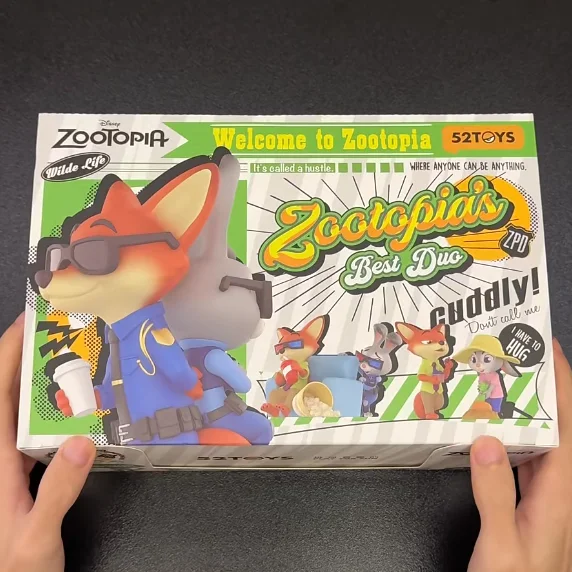 52Toys Disney Zootopia Best Duo Series Blind Box Kawaii Judy Nick 52Toys Disney Zootopia Best Duo Series Blind Box Kawaii Judy Nick