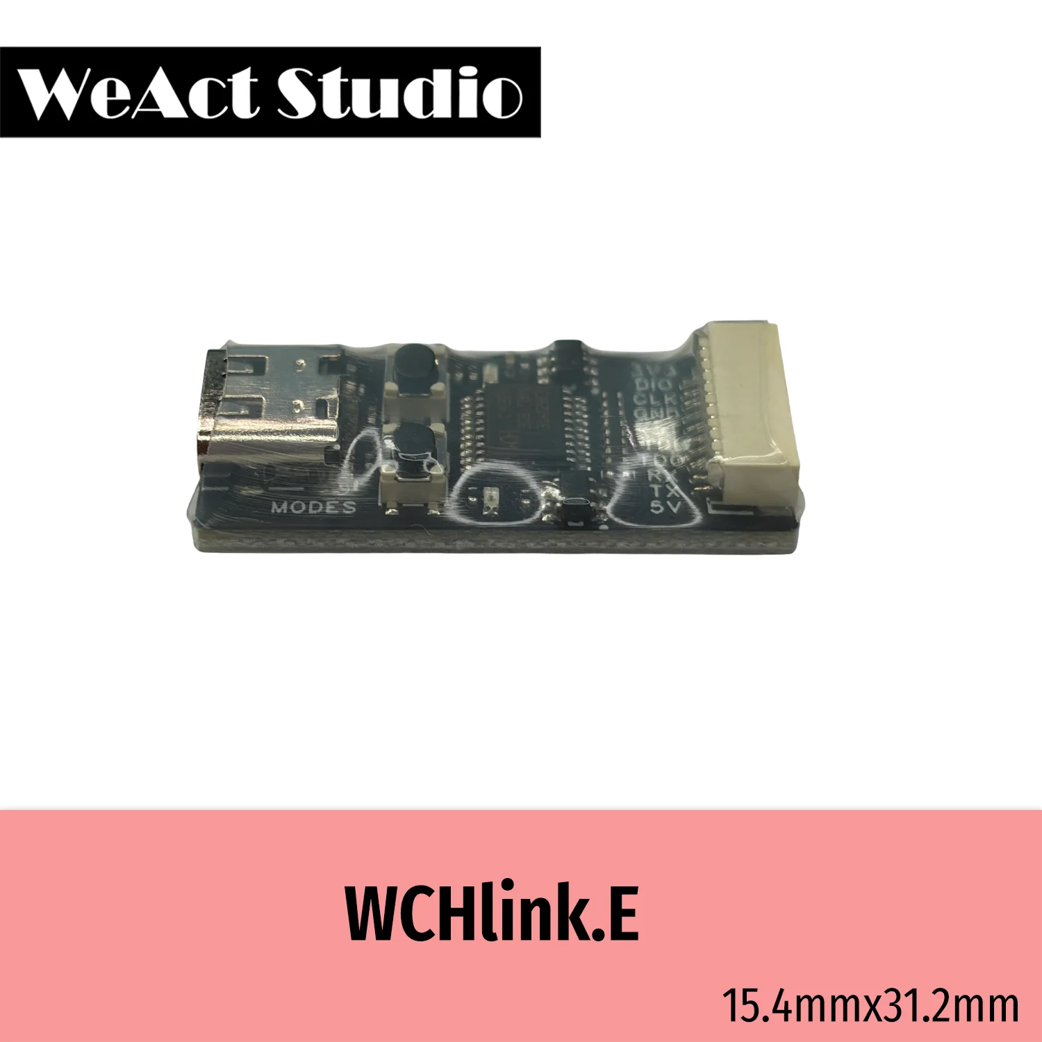 WCHLinkE Programmer & Debugger, compatible with all WCH chips and serial ports.