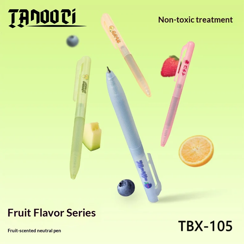 TANOOCI Duftender Gelstift 0,5 mm ST-Spitze, flüssiger Tintenfluss, nachfüllbar, ästhetisches Schreibwarenset für professionelles Journaling und Büroarbeit – Detail 11
