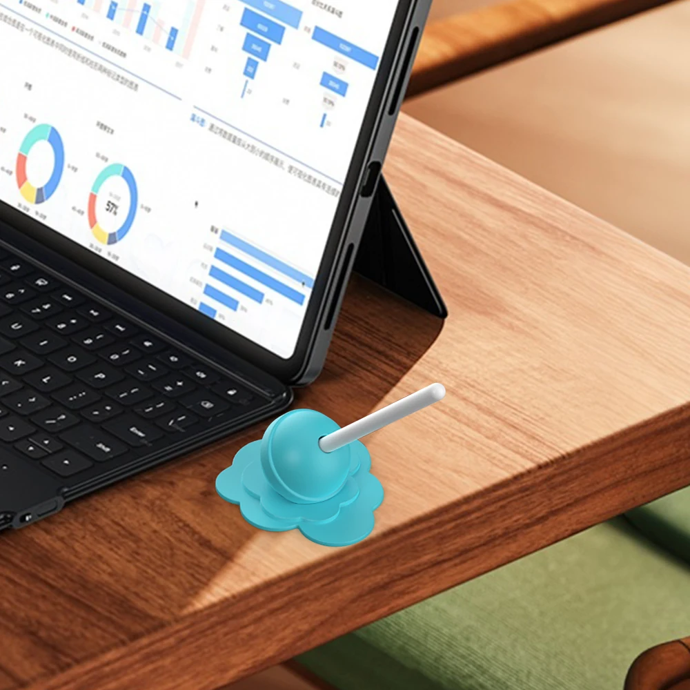The melted lollipop funny style plastic desktop pen holder decoration is suitable for Halloween, Christmas and home decoration