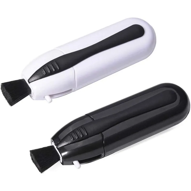 2 in 1 Portable Glasses Cleaner,Spectacles Cleaner, Eyeglass Cleaners Set Lens Cleaner for Eyeglasses and Sunglasses Etc (2pcs)