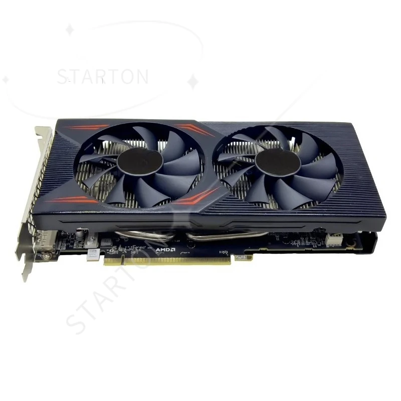 CENTAUR 8GB Radeon RX 6600 XT Amd Desktop GPU Graphic Card with Gddr6 Video 128bit New Fan Cooler Type for Gaming