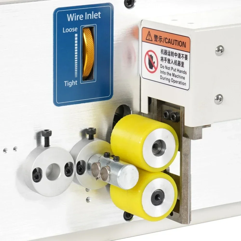 التلقائي سلك أنبوب التغطيه جهاز قطع الأنابيب 2 عجلات SWT-608-QG-2S لشريط كابل الأسلاك قطع تجريد آلة تقشير