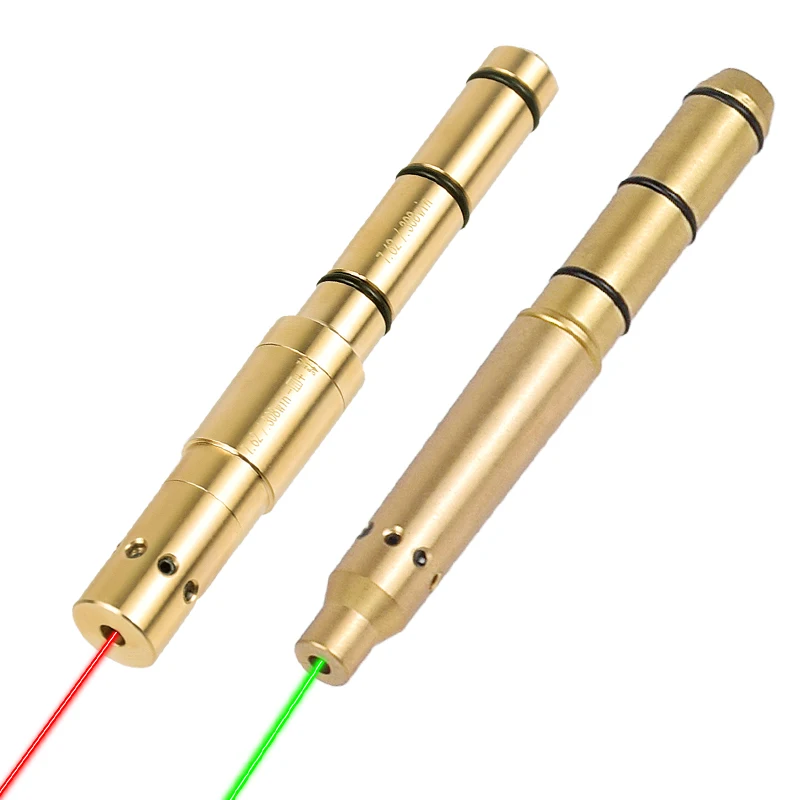 Tactical .22LR Long Rifle Red Green Overpowerful Laser Bore Sight Collimator For 9mm 38spl 177 223Rem 10mm40S&W Cal Glock17 AK47 view 4