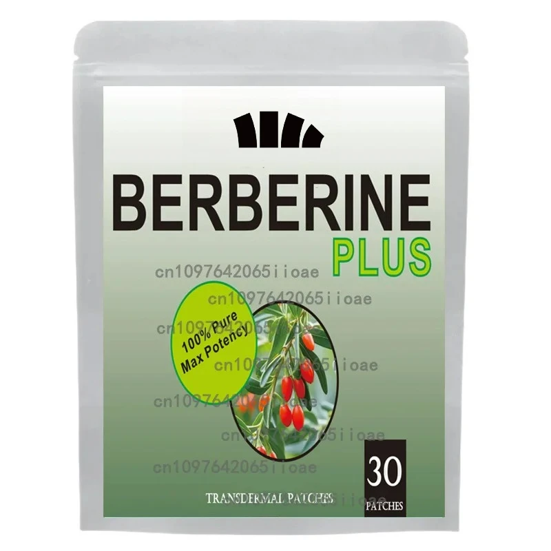 

30 Patches Berberine Transdermal Patches Supports Immune and Cardiovascular