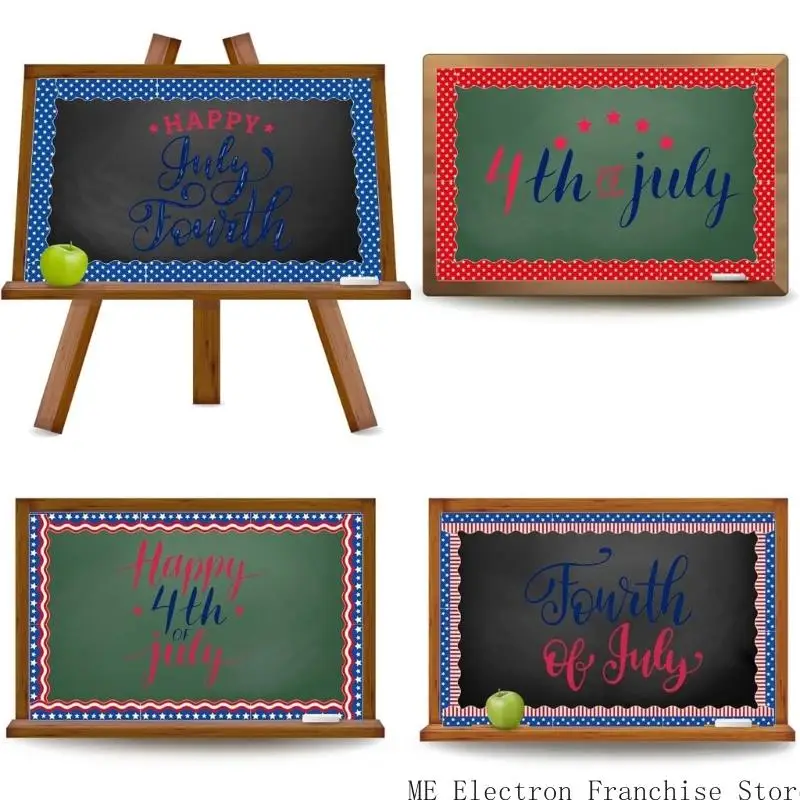 T5EA Независимость День границ наклейка на стенах 4,59 фута65 мм наклейка с белой доской наклейка