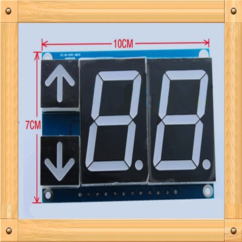 BCD code LED display module / elevator call board / BCD decoder display