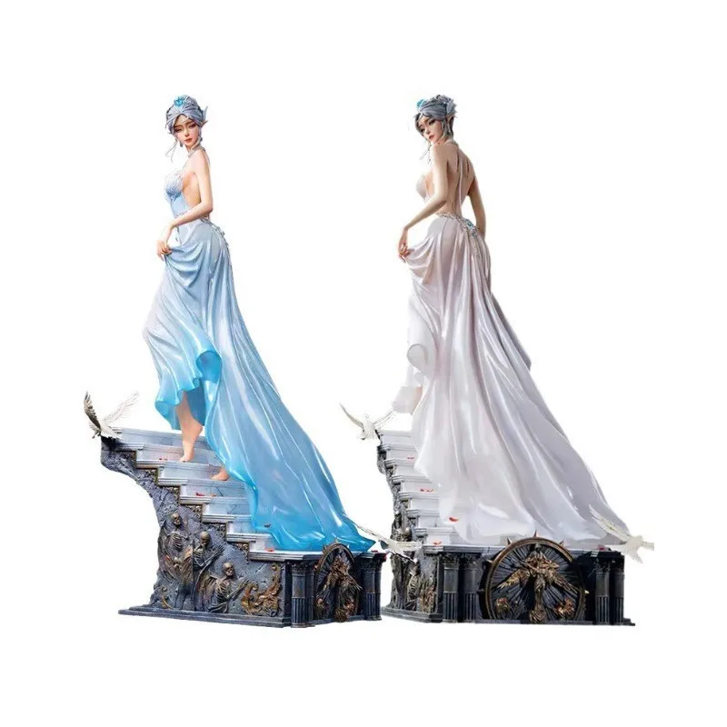 58 cm Ghost Blade Series Premium Edition Ice Princess Haiqin Smoke Looking Back Premium-Version Sammler-Actionfigurenmodell