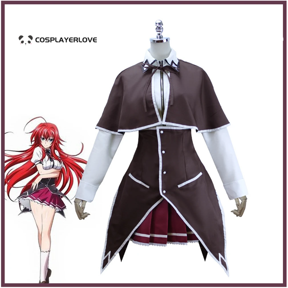 STOCK High School D×D Rias Gremory Halloween Cosplay Costume Halloween Outfit