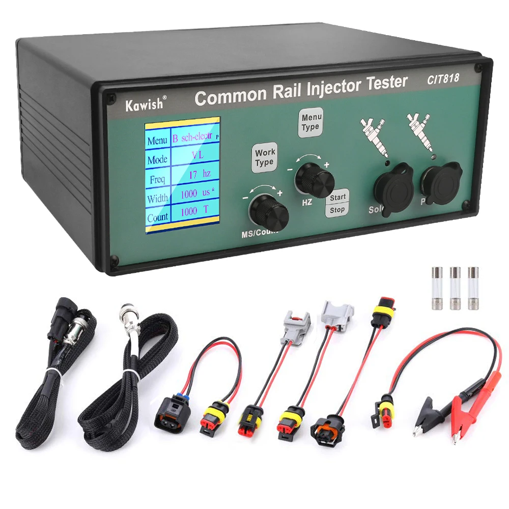 2026 High Quality! CIT818 Diesel Common Rail Injector Tester Diesel Piezo Injector Tester Electromagnetic Injector Driver