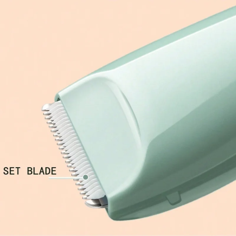 ماكينة حلاقة كهربائية قابلة لإعادة الشحن للأطفال، ماكينة حلاقة كهربائية عالمية يمكن غسلها لقص شعر الأطفال #4