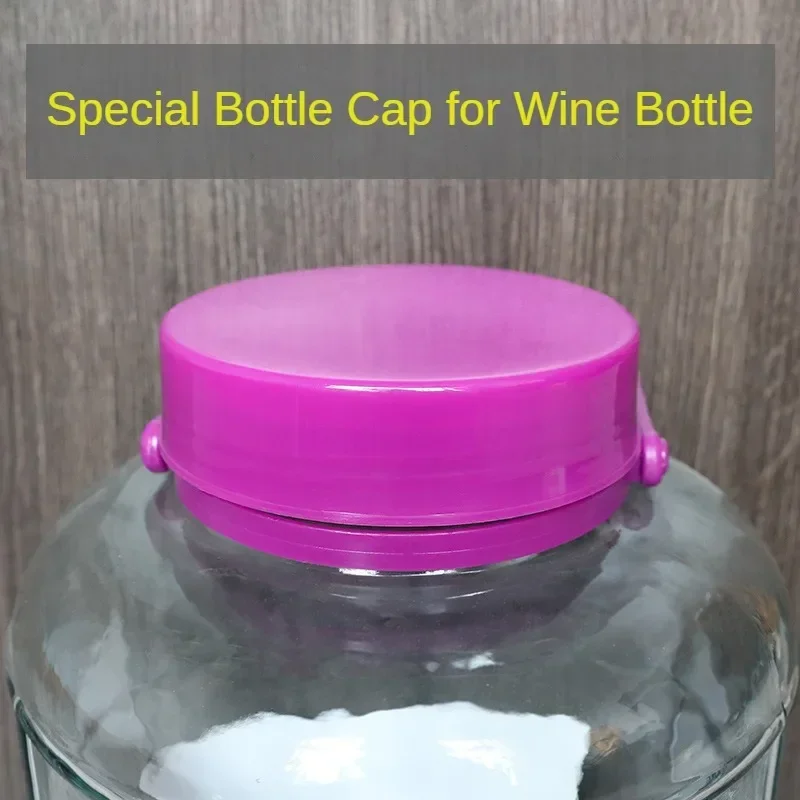 Large Caliber Bottle Lid Wine Jar Plastic Sealing Accessories Kimchi Pickle Jar and Lids Food Container Glass Bottle for Kitchen