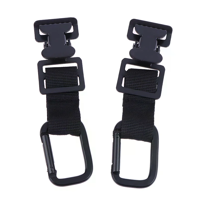 Secure Black Golf Glove Holder Clip Versatile Attaches To Belt Or Bag Perfect For Golf Gloves, Hats, Helmets, Masks & Towels