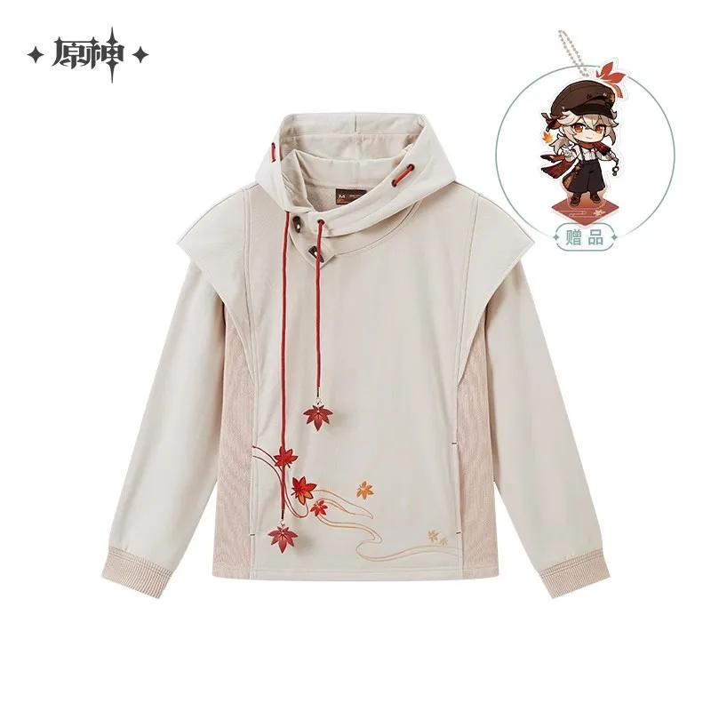 

[Genuine] Game Genshin Impact Theme Impression Series Hooded Sweatshirt Cosplay Costume Anime Character Loose Stretch Top Set