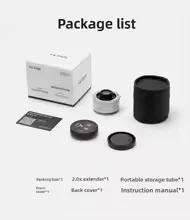 Viltrox TC-2.0X Teleconverter 2x brandpuntsafstandverlenger voor Sony E-vatting