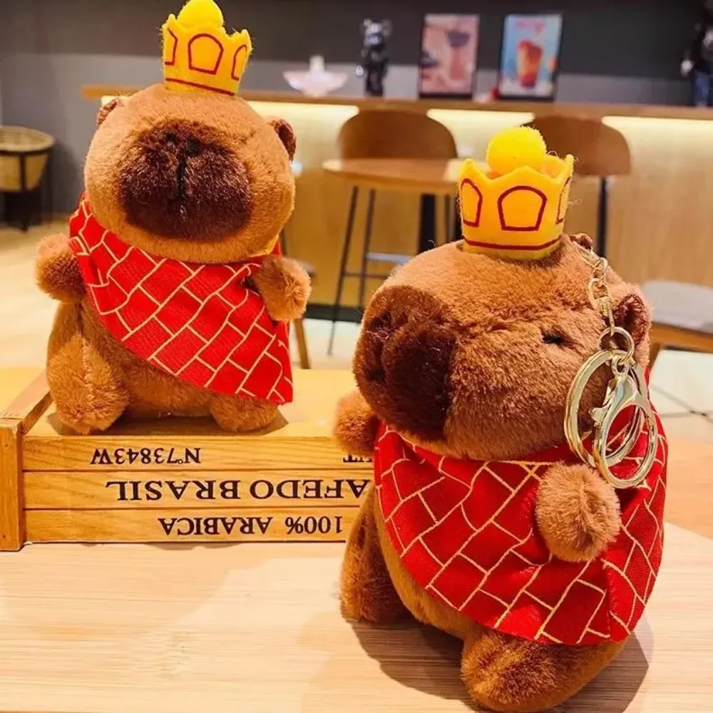 Cute Cartoon Capybara Pendant Keychain, Gift Idea