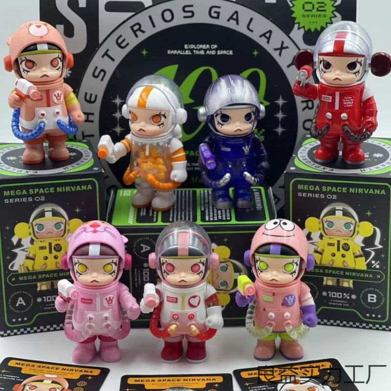 MEGA Blind Box Collection - 100% Original MOLLY Generation 1-3 by POPMART