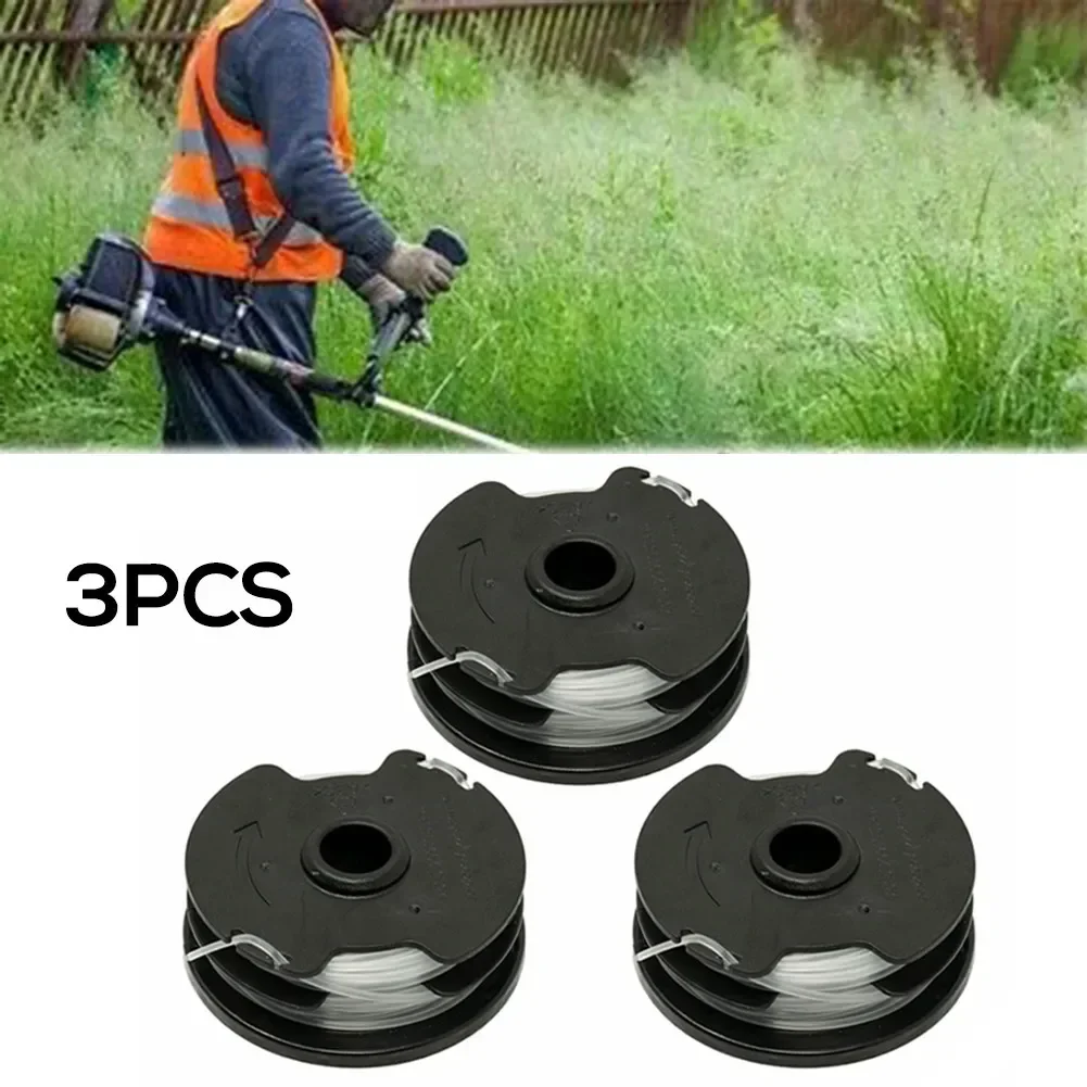 3pcs/set For Parkside Double Line Replacement Spools Florabest Cordless Grass Trimmer Parts PRTA 20-Li C3 IAN 351753