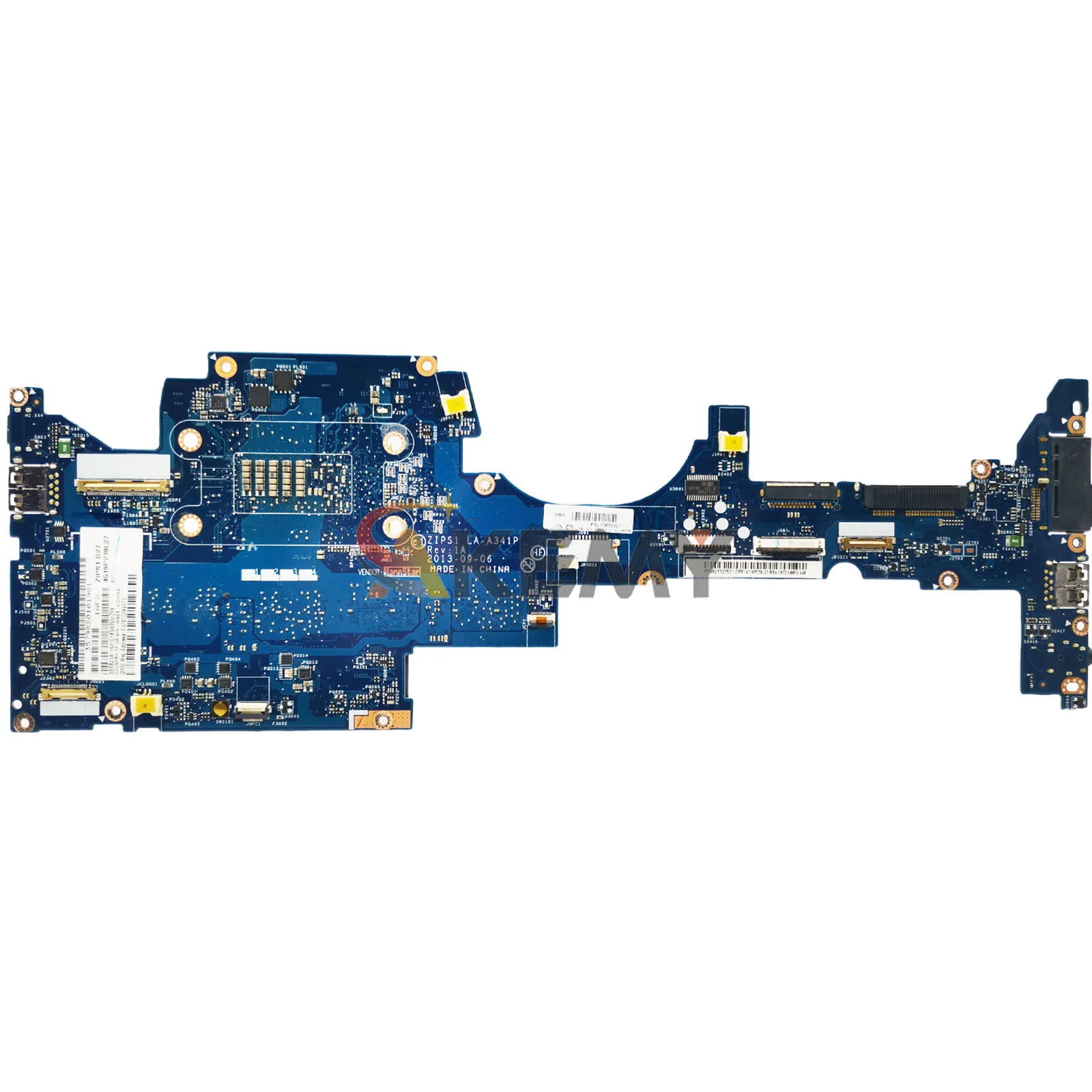 Placa-mãe para laptop LA-A341P para Lenovo Yoga S1 com i3 i5 i7 4a geração 4GB 8GB RAM 100% totalmente testada