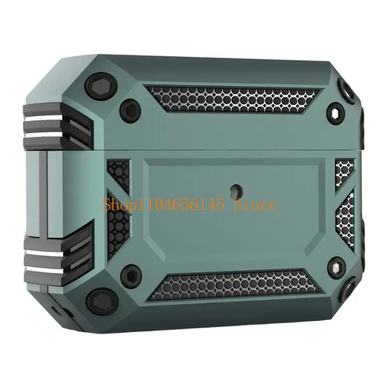 

5asd Secure Earbud Holder Cover Shockproof Silicone AntiSlip Surfaces Easy Carry Clip for 3rd Outdoor Activity