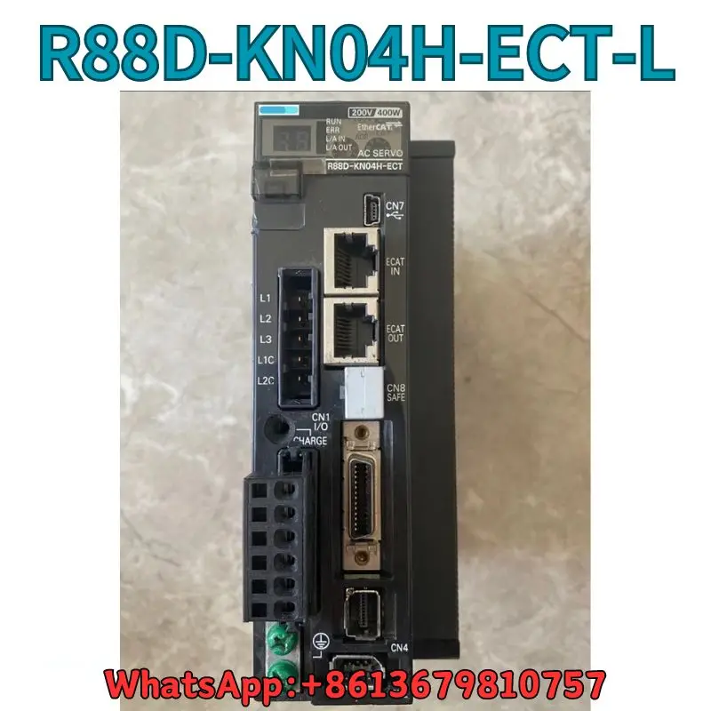 Used Servo driver R88D-KN04H-ECT-L 400W test OK Fast Shipping